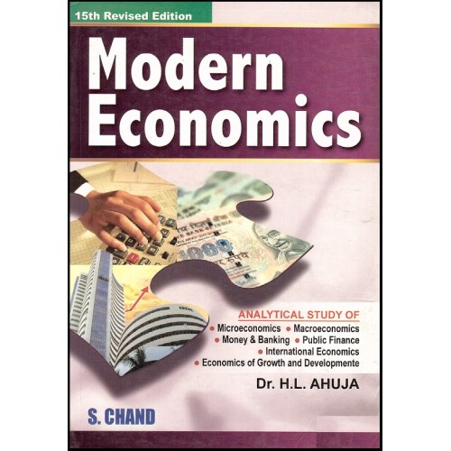 S. Chand Publication's Modern Economics For B.S.L by H.L. Ahuja